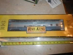 Gauge Mth 30-67874 Santa Fe 60' Lighted Streamlined Full Dome Car Bad Box.. Fixed Price $80.00.