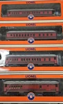 Lionel 6-35124 Gauge Alton Limited 4-CAR Passenger Set Ln/box. Fixed Price $197.00.