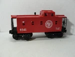 Lionel Gauge Postwar #9341 Atlantic Coast Line Caboose. Fixed Price $10.00.
