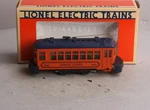 Lionel 6-8690 Gauge Lines Trolley Car #8690 Ex/box. Fixed Price $50.04.