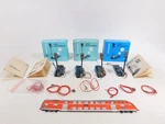 4X Rklin H0 Ac Light Main Signal 7239 7240 3X Box #EF166-0.5. Fixed Price $98.33.
