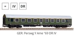 Piko Dr Passenger Car 58550-2 Ho Scale Dc. Fixed Price $94.00.