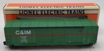 Lionel 6-17207 Gauge Chicago & Illinois Midland Double Door Boxcar #17207 Ln. Fixed Price $19.19.