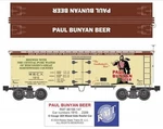 RMT86199147 Paul Bunyon Beer Woodside Reefer Ga 3 Rail Rd. # 2202. Fixed Price $37.95.