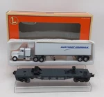 Lionel 6-52166 Nloe Lirr/northrop Tofc Flatcar #8399 W/ Trailer Ln/box. Fixed Price $34.99.