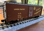 Deluxe Scale Rtr #143511 40 Box Car Union Pacific Overland 101677 Nib Ny. Fixed Price $22.99.