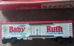 Lionel Baby Ruth Candy Bar Billboard Reefer Car 6-9854 Gauge. Fixed Price $18.42.