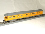 Kato Ho 35-6012 Up Union Pacific "sunset" Corrugated Business Car, W/ Lights. Fixed Price $110.00.