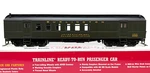 Ho Walthers Trainline 931-791 60' Heavyweight Rpo Burlington Route Cb&q # 2322. Fixed Price $99.99.