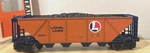 Lionel 6-19303 Lines Quad Hopper With Coal Load-new Box. Fixed Price $34.97.