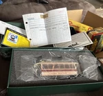 * ON30 Bachmann Spectrum United Traction Closed Streetcar Boxed 25128. Fixed Price $125.00.
