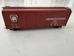 Prr X31A Double Door, Shadow Keystone Boxcar 69492, Rapido Trains Ho Scale. Fixed Price $33.48.