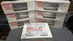 Lionel Burlington Diesel Passenger Set 6-9577 6-9579 6-9576 6-9578 6-8054 6-9580. Fixed Price $750.00.