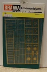 Brass Ho Scale Clock Faces & Antennae By Brawa (ts CR-9595). Fixed Price $14.99.