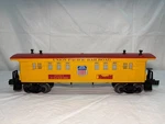Lionel 15166 Union Pacific Baggage Car W/ Steam Whistle Sounds Gauge. Fixed Price $74.99.
