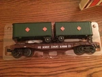 Lionel 26672 Pennsylvania Flat Car With Rea Trailers New In Box!. Fixed Price $69.99.