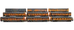 Lionel Long Island Lirr Nassau Operating Eng Pass Car Super Set 7630 Nib. Fixed Price $3199.99.