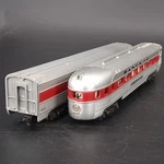 Pair Of Tyco Ho Gauge Santa Fe Red Stripe Passenger Cars Tavern & Observation. Fixed Price $22.99.