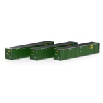 New Athearn 53' Stoughton Containers Emp # 1 (3-PACK) Scale. Fixed Price $41.99.