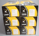 K-line K4602A Alaska Railroad Aluminum 6-CAR 15" Passenger Set Nib. Fixed Price $749.99.
