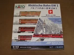 Usa Seller New! Kato 10-1413 Gauge Tische Bahn (rhb) Ew-i Four Car Set. Fixed Price $139.90.