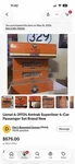 Lionel Amtrak Superliner 4-PACK Aluminum Passenger Cars Gauge Lights 6-39124. Fixed Price $450.00.