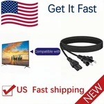6FT Ac Power Cord Cable For Vizio V655-G9 V656-G4 V705-G3 2-PRONG Wire Lead. Fixed Price $9.99.