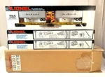Lionel Sealand 6-16322 Ttux Flatcar Set + Southern Pacific 6-16345 Spine Ob Ln. Fixed Price $150.00.