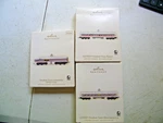 Hallmark Lionel Train 2007 American Freedom Loco Observation & Sleeper Car. Fixed Price $28.55.