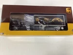 Athearn #90994 Ho Scale "ford With 28' Ups Trailer". Fixed Price $52.99.