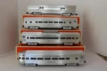 Lionel 19165- Four Car Lines Aluminum Psngr & 15318- 2 Add-on-mint. Fixed Price $595.00.
