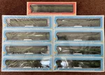 Ihc Ho Reading Company Complete 9-CAR Passenger Set #49578 + Bonus Sleeper Nos. Fixed Price $269.99.
