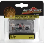Woodland Scenics Scale Vehicle & People Pit Stop AS5342. Fixed Price $20.64.