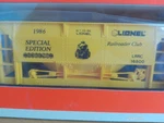Lionel 6-16800 Railroader Club Lrrc 1986 Special Edition Hopper Car New. Fixed Price $12.00.