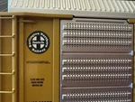Mth Ho Amtrak Coach, 2 Auto Carriers, Apl/sp Container Car, Lot Of 4. Fixed Price $95.00.