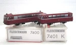 Fleischmann 7400 7401K Db VT95 Diesel Rail Bus & Passenger Car Set Ovp Tested. Fixed Price $124.95.