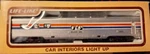 Life-like Ho Scale Amtrak Silver 8090 Half Dome Passenger Dining Car #8053 Nos. Fixed Price $17.95.
