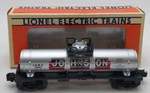 Lionel 6-19602 Gauge Johnson Single Dome Tank Car #19602 Ln/box. Fixed Price $24.99.