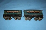 2 American Flyer Pre-war O Gauge #1306 Pullman Passenger Car. Fixed Price $35.95.