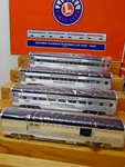 Lionel 6-39119 Southern Four Streamline Lighted Aluminum Passenger Set Mib. Fixed Price $572.49.