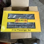 Mth Rail King Erie Lackawanna Car Passenger Set 30-6742 New. Fixed Price $275.00.