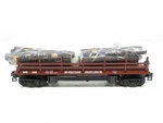 Mth 30-7648 Western Maryland Operating Flatcar W/logs Ln. Fixed Price $47.99.