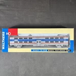 Walthers Ho Scale Model Train Ps Dd Commuter Cab Car Metra 7802 #932-6252 Pass. Fixed Price $99.95.