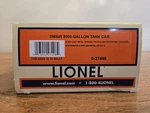 Lionel 6-27498 Dm&ir 8000 Gallon Tank Car Nib. Fixed Price $33.00.