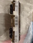 Lionel Std. Gauge Presidential Passenger Cars Chrome Brass Jefferson Lincoln. Fixed Price $2300.00.