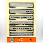 Con-cor Scale Maintenance Of Way Mow Heavyweight 6 Unit Passenger Car Set. Fixed Price $149.99.