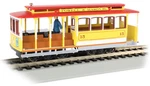Bachmann 60538 Ho Scale Yellow & Red Cable Car With Grip Powell Mason Sts.. Fixed Price $107.69.