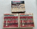 3 Boxes Lionel 6-62180 Railroad Signs Gauge Is New In Are Complete. Fixed Price $19.99.