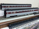 Erie Lackawanna Parlor Passenger 2 Car Set - Leds Interiors Mth Ho Scale New. Fixed Price $388.95.