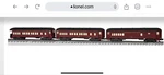 Lionel 6-81744 Canadian Pacific Baby Madison Passenger Car 3-PACK Nib. Fixed Price $199.00.